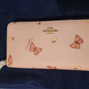 Butterfly coach wallet